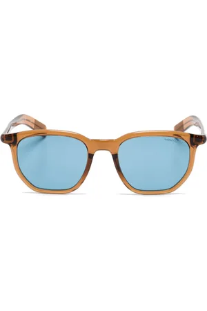 Montblanc Lentes de sol con armazón geométrica
