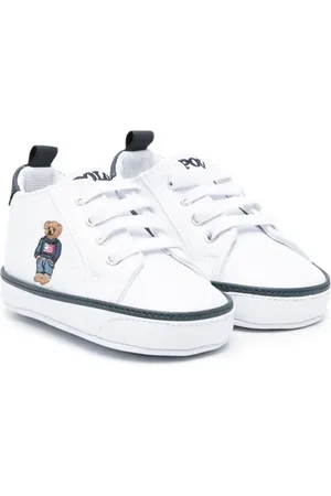 Ralph Lauren Tenis bajos con agujetas y logo bordado