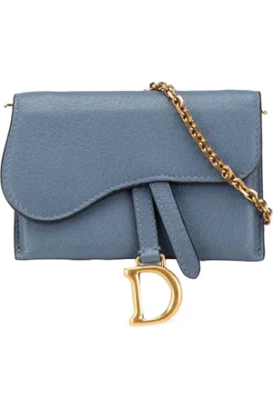 Dior Bolsa crossbody Nano Goatskin Saddle Chain Pouch 2020