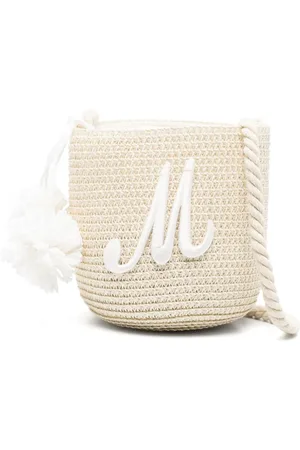 MONNALISA Bolsa bucket con logo bordado