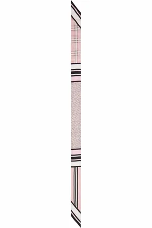 Burberry Mascada de seda estampada