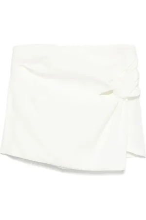 MISS GRANT Shorts con detalle a capas