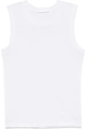 Helmut Lang Camiseta con logo bordado