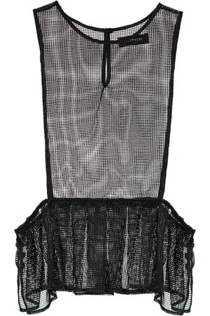 Olympiah Flamingo mesh tank top x Silvia Braz