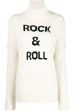Zadig & Voltaire Suéter tejido Rock & Roll en intarsia con cuello vuelto