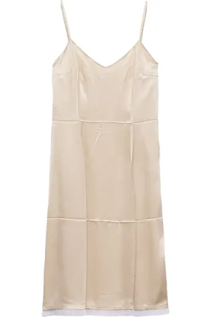 Prada Vestido midi de crepé