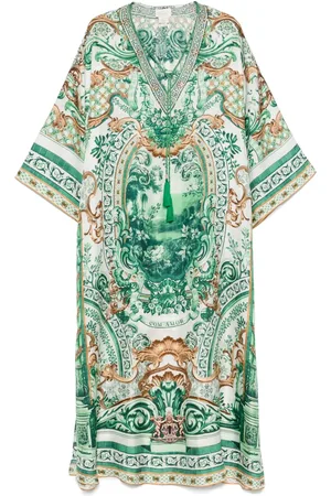 Camilla Vestido midi con diseño estampado