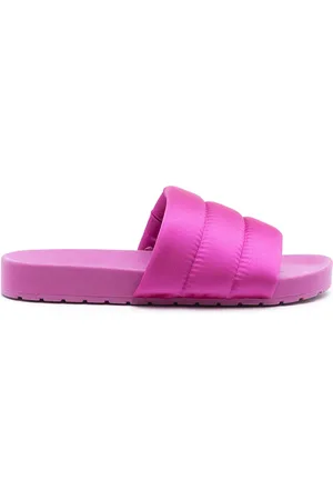 Blue Bird Flip flops con diseño capitonado