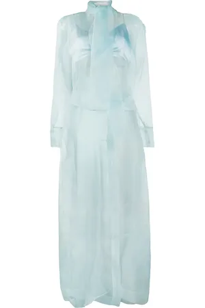 MATÉRIEL by Aleksandre Akhalkatsishvili Camisa larga traslúcida