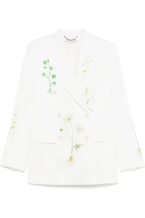 Stella McCartney Blazer con bordado floral