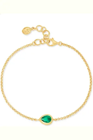 Dower and Hall Pulsera Pear Chain