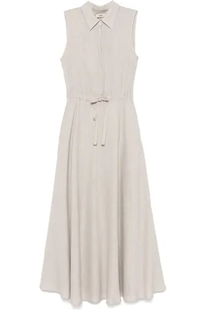HERNO Vestido camisero largo