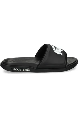 Lacoste Flip flops con logo estampado