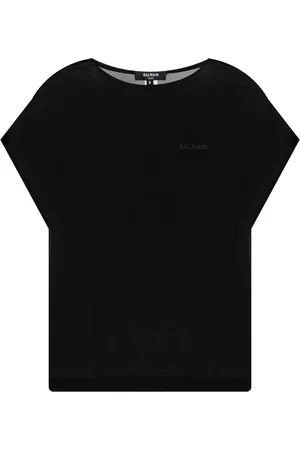 Balmain Playera con logo bordado