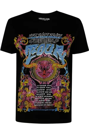 VERSACE Playera con estampado gráfico