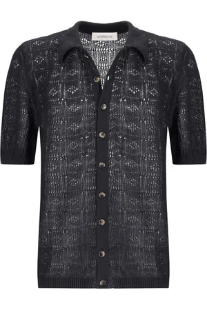 LANEUS Camisa de tejido flojo