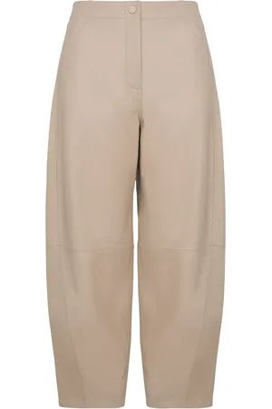 YVES SALOMON Joggers con pretina elástica