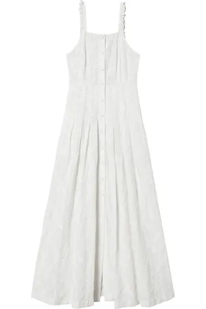 Twin-Set Vestido largo bordado