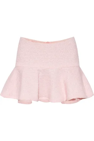 MISBHV Falda corta de tweed
