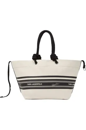 Karl Lagerfeld Tote con detalles del logo