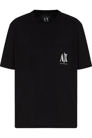 Armani Exchange Playera con logo bordado
