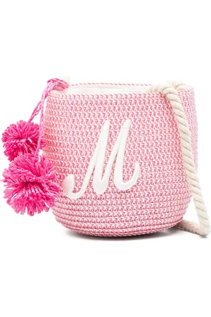 MONNALISA Bolsa bucket con logo bordado