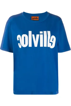 Colville Playera con cuello redondo y logo