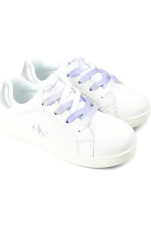 Calvin Klein Tenis con logo en relieve
