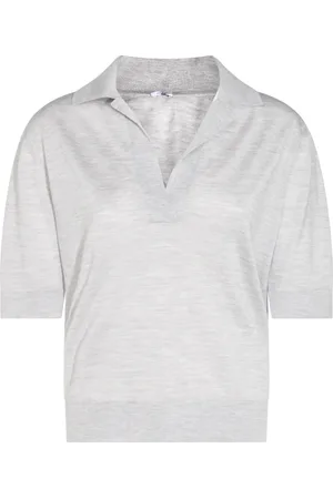 Malo Playera tipo polo de cachemira