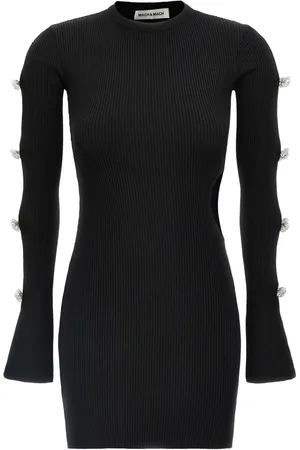 Mach & Mach Vestido con aberturas