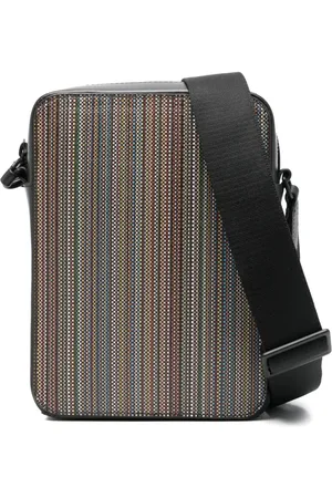 Paul Smith Mochila tipo mensajero Signature Stripe