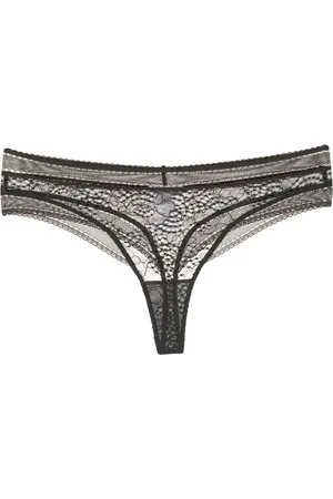 ERES Tanga traslúcido de encaje