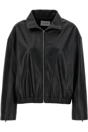 YVES SALOMON Chamarra bomber de cuero