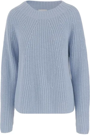 Allude Suéter tejido de canalé
