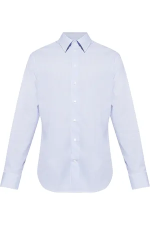Emporio Armani Camisa con rayas estampadas