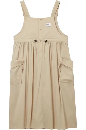 Musium Div. Vestido midi con parche del logo