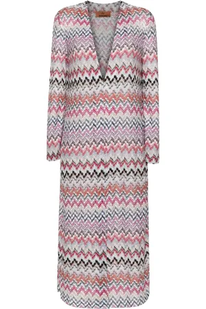 Missoni Cárdigan largo de chevron