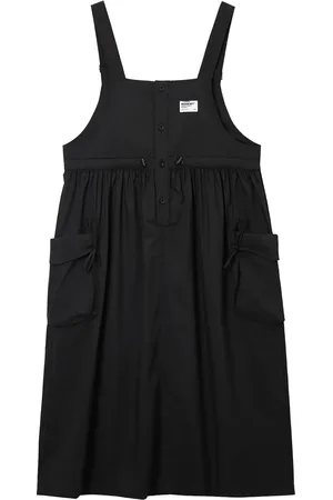 Musium Div. Vestido midi con parche del logo