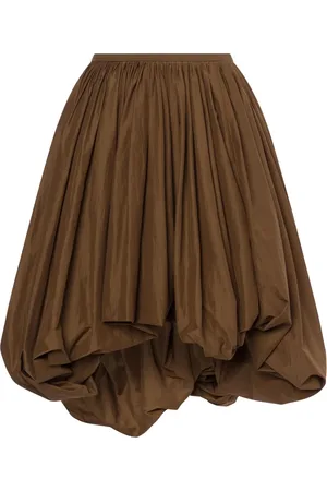 Serafini Falda midi con diseño capitonado