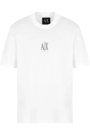 Armani Exchange Playera con logo bordado
