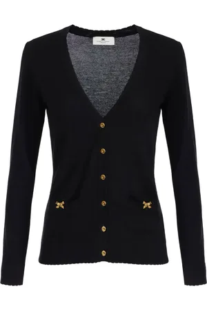 Elisabetta Franchi Cárdigan con detalle de moño