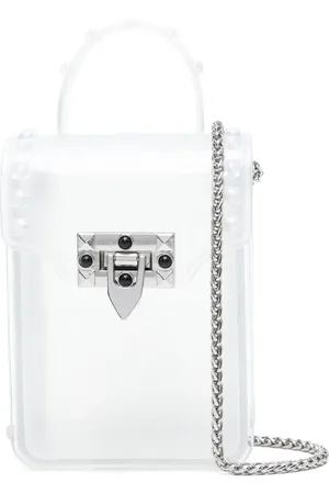MONNALISA Bolsa de hombro transparente