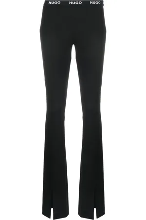 HUGO BOSS Pantalones con logo en la pretina