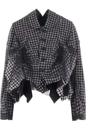 Comme des Garçons Chamarra con detalle de volantes