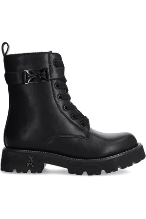 Patrizia Pepe Girl Botines con placa del logo