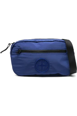 Stone Island Cangurera con parche Compass