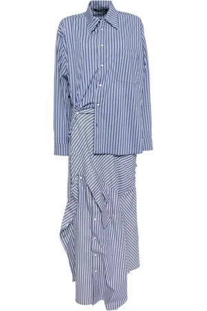 OTTOLINGER Vestido camisero con diseño deconstruido