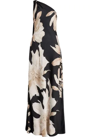 HEMANT AND NANDITA Vestido midi con estampado floral