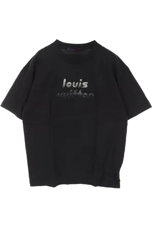 LOUIS VUITTON Playera de algodón con detalle de mostacillas 2020