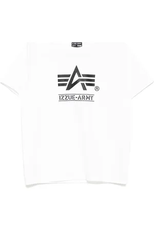 Izzue Playera con logo estampado